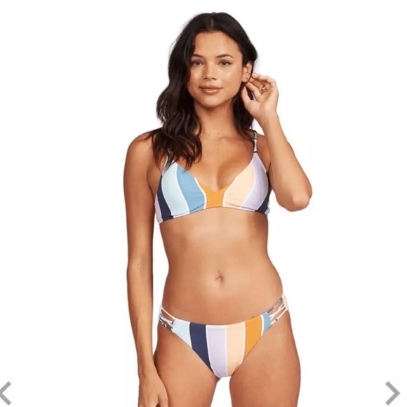 Roxy Other - Roxy Colorful Striped Bikini Bottom